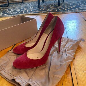 Gianvito Rossi Red Pumps Women Size 8